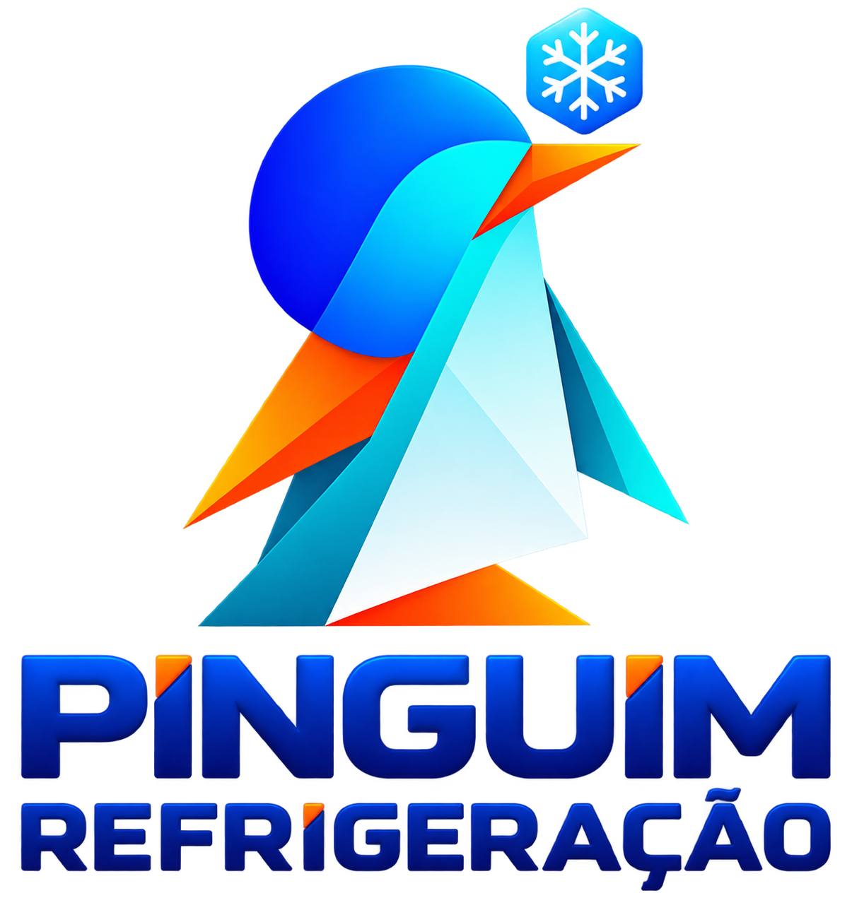Logomarca Pinguim Refrigeração